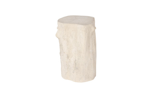 Phillips Collection Log Roman Stone SM Stool