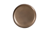 Phillips Collection Ribbed Polished Bronze Stool