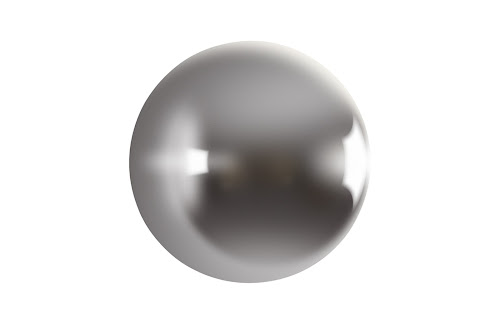 Phillips Collection Ball on the Wall Large Polished Aluminum Finish Accent