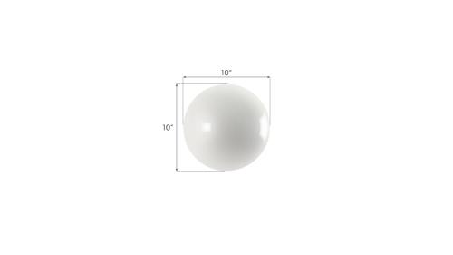 Phillips Collection Ball on the Wall Extra Small Pearl White Accent