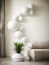 Phillips Collection Ball on the Wall Small Pearl White Accent