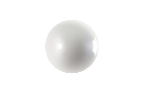 Phillips Collection Ball on the Wall Medium Pearl White Accent