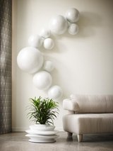 Phillips Collection Ball on the Wall Medium Pearl White Accent