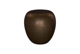 Phillips Collection River Stone Bronze Side Table