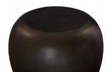 Phillips Collection River Stone Bronze Side Table