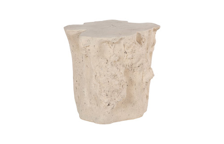Phillips Collection Log Roman Stone Side Table