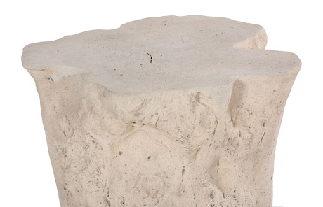 Phillips Collection Log Roman Stone Side Table
