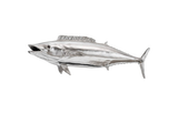 Phillips Collection Wahoo Fish Silver Leaf Accent