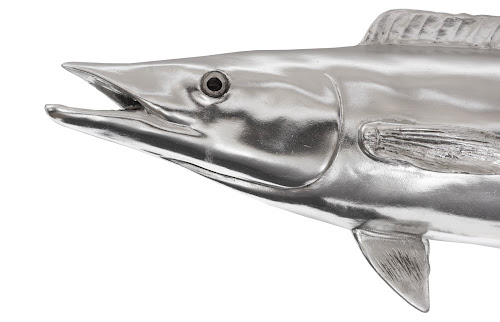 Phillips Collection Wahoo Fish Silver Leaf Accent