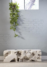 Phillips Collection Freeform Roman Stone Bench