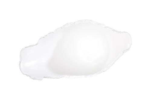 Phillips Collection Burled Glossy White Vase