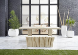Phillips Collection Old Lumber Roman Stone Dining Table