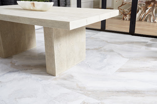 Phillips Collection Old Lumber Roman Stone Dining Table