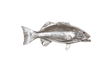 Phillips Collection Coral Trout Fish Wall Sculpture Resin Silver Leaf Accent