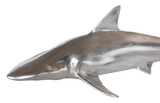 Phillips Collection Whaler Shark Silver Leaf Accent