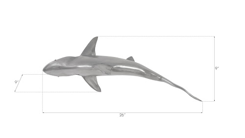 Phillips Collection Whaler Shark Wall Sculpture