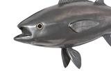 Phillips Collection Bluefin Tuna Fish Wall Sculpture Resin Polished Aluminum Finish Accent