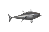Phillips Collection Bluefin Tuna Fish Wall Sculpture Resin Polished Aluminum Finish Accent