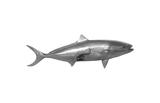 Phillips Collection Yellow Tailed King Fish Wall Sculpture Resin Polished Aluminum Finish Accent