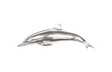 Phillips Collection Dolphin Silver Leaf Accent