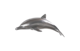 Phillips Collection Dolphin Polished Aluminum Accent