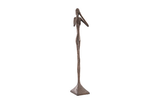 Phillips Collection See No Evil Slender Sculpture Large Resin Bronze Finish Accent