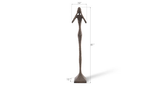 Phillips Collection See No Evil Slender Sculpture Large Resin Bronze Finish Accent