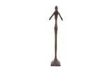 Phillips Collection Speak No Evil Slender Sculpture Large Resin Bronze Finish Accent