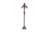 Phillips Collection Hear No Evil Slender Sculpture Large Resin Bronze Finish Accent
