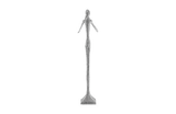 Phillips Collection Speak No Evil Slender Sculpture Large Resin Silver Leaf Accent