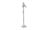 Phillips Collection See No Evil Slender Sculpture Large Resin Silver Leaf Accent
