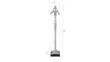 Phillips Collection See No Evil Slender Sculpture Small Resin Silver Leaf Accent