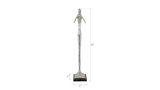 Phillips Collection Speak No Evil Slender Sculpture Small Resin Silver Leaf Accent