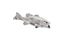 Phillips Collection Large Mouth Bass Fish Wall Sculpture Resin Silver Leaf Accent