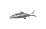 Phillips Collection Bonefish Wall Sculpture Resin Silver Leaf Accent