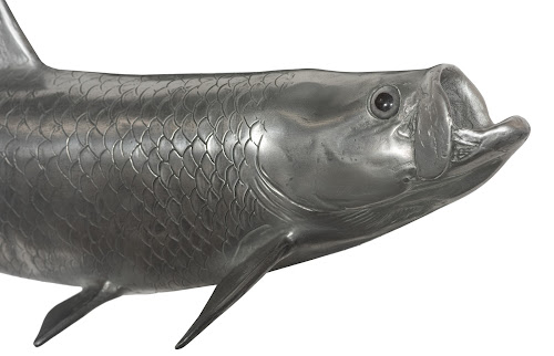 Phillips Collection Tarpon Fish Aluminum Accent