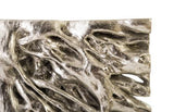 Phillips Collection Square Root  Table Silver Leaf Console