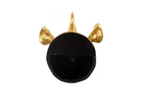Phillips Collection Rhino Wall Art Resin Gold Leaf Accent