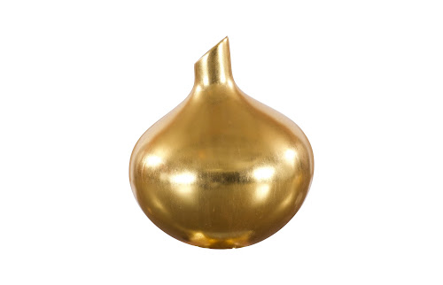 Phillips Collection Katha Gold Leaf Vase