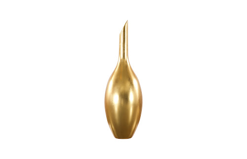 Phillips Collection Laura Gold Leaf Vase