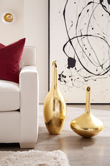 Phillips Collection Laura Gold Leaf Vase
