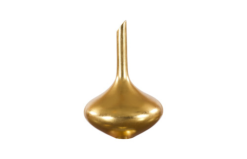 Phillips Collection Julian Gold Leaf Vase