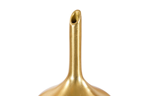 Phillips Collection Julian Gold Leaf Vase