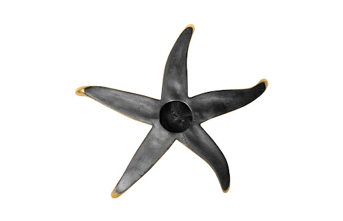 Phillips Collection Starfish Gold Leaf Set of 4 LG Accent