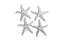 Phillips Collection Starfish Silver Leaf Set of 4 LG Accent