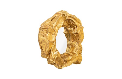 Phillips Collection Rock Pond Gold Leaf Mirror