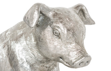 Phillips Collection Sitting Piglet Silver Leaf Tabletop