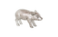 Phillips Collection Standing Piglet Silver Leaf Tabletop