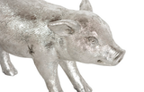 Phillips Collection Standing Piglet Silver Leaf Tabletop