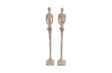 Phillips Collection Lloyd and Lottie Sculpture Extra Small Resin Roman Stone Tabletop